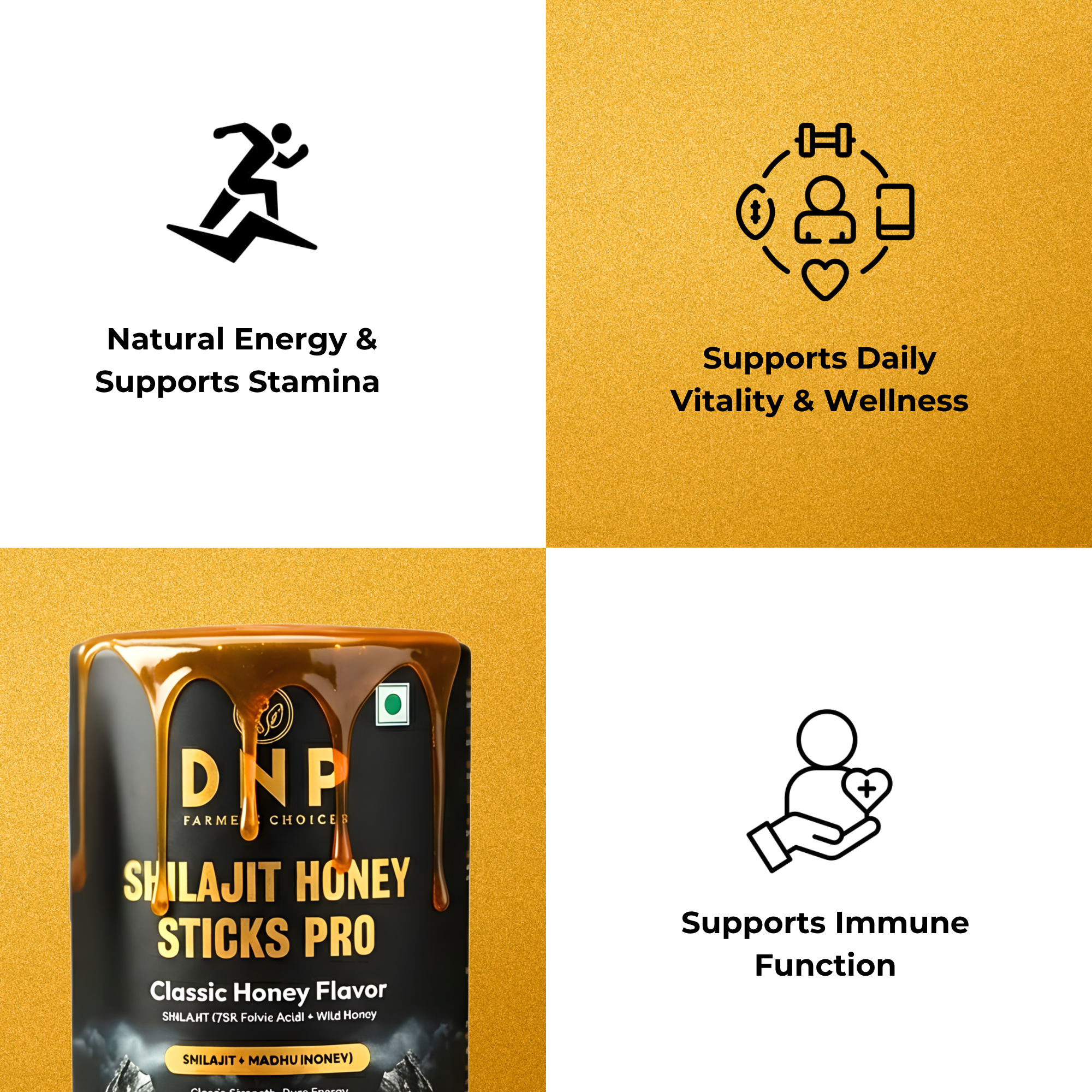 SHILAJIT HONEY STICKS PRO