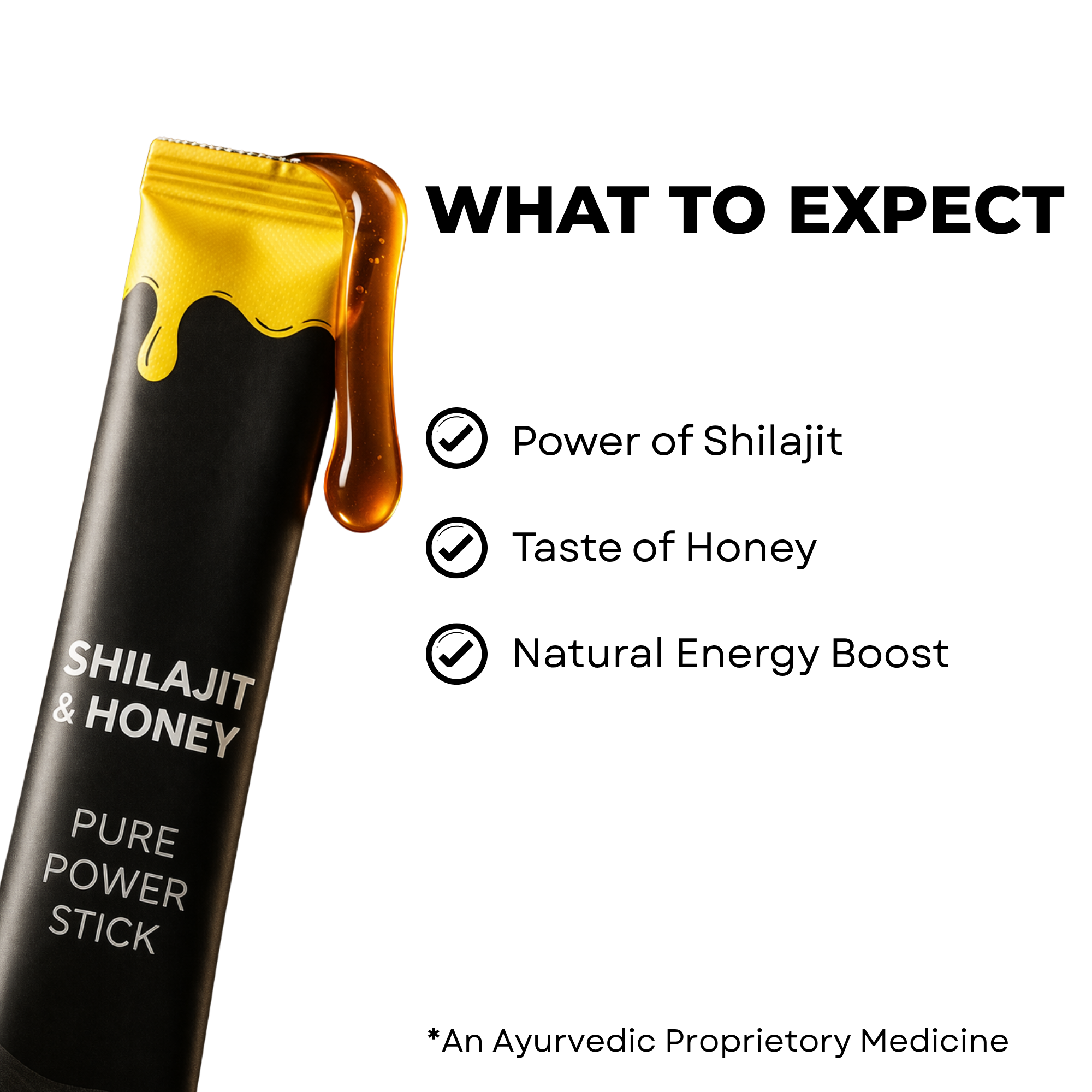 SHILAJIT HONEY STICKS PRO