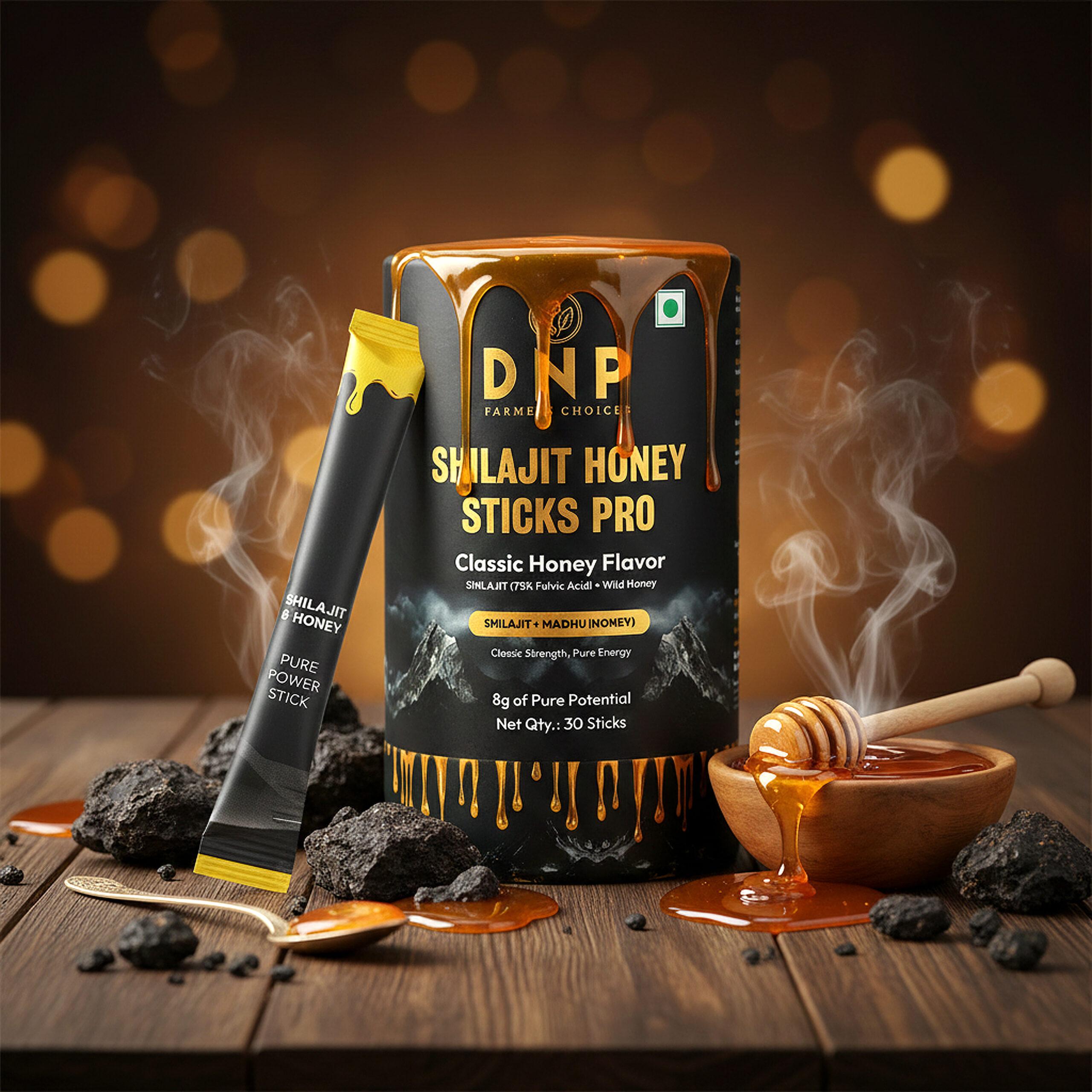 Shilajit Honey Sticks